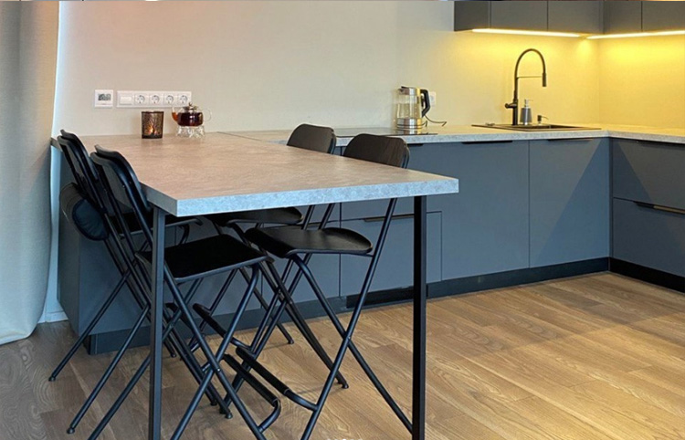 Дизайн интерьера кухни с барной стойкой – 8 великолепных дизайнерских решений с фото