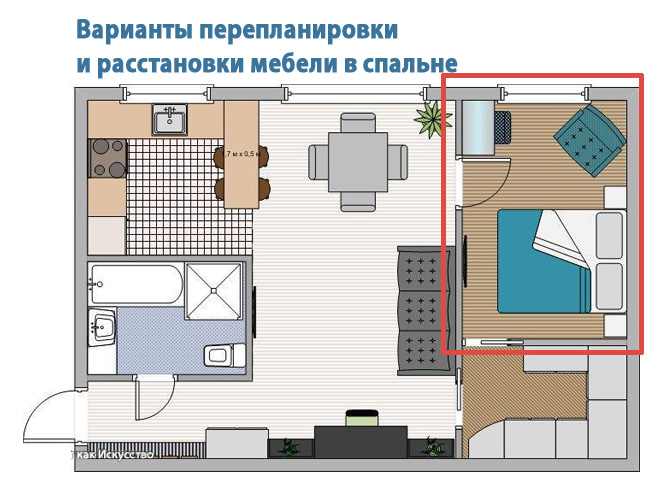 Спальня 9 кв. м.: способы планировки и секреты от дизайнеров по правильному обустройству