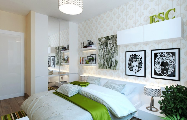 Увеличиваем пространство: как сделать маленькую спальню визуально больше | AD Magazine